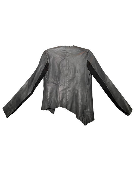 10sei0otto - leather cardigan