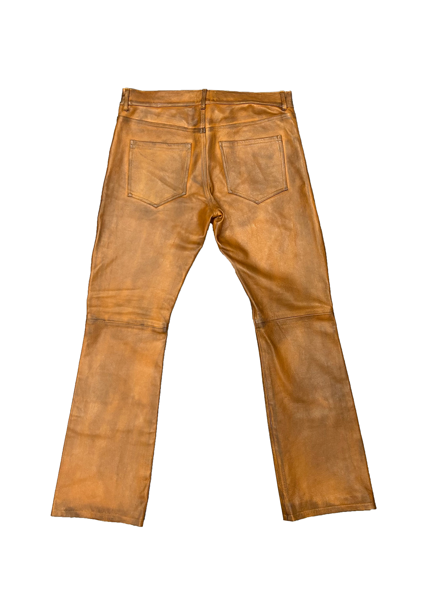 Enfants riches déprimés - Brown leather pant