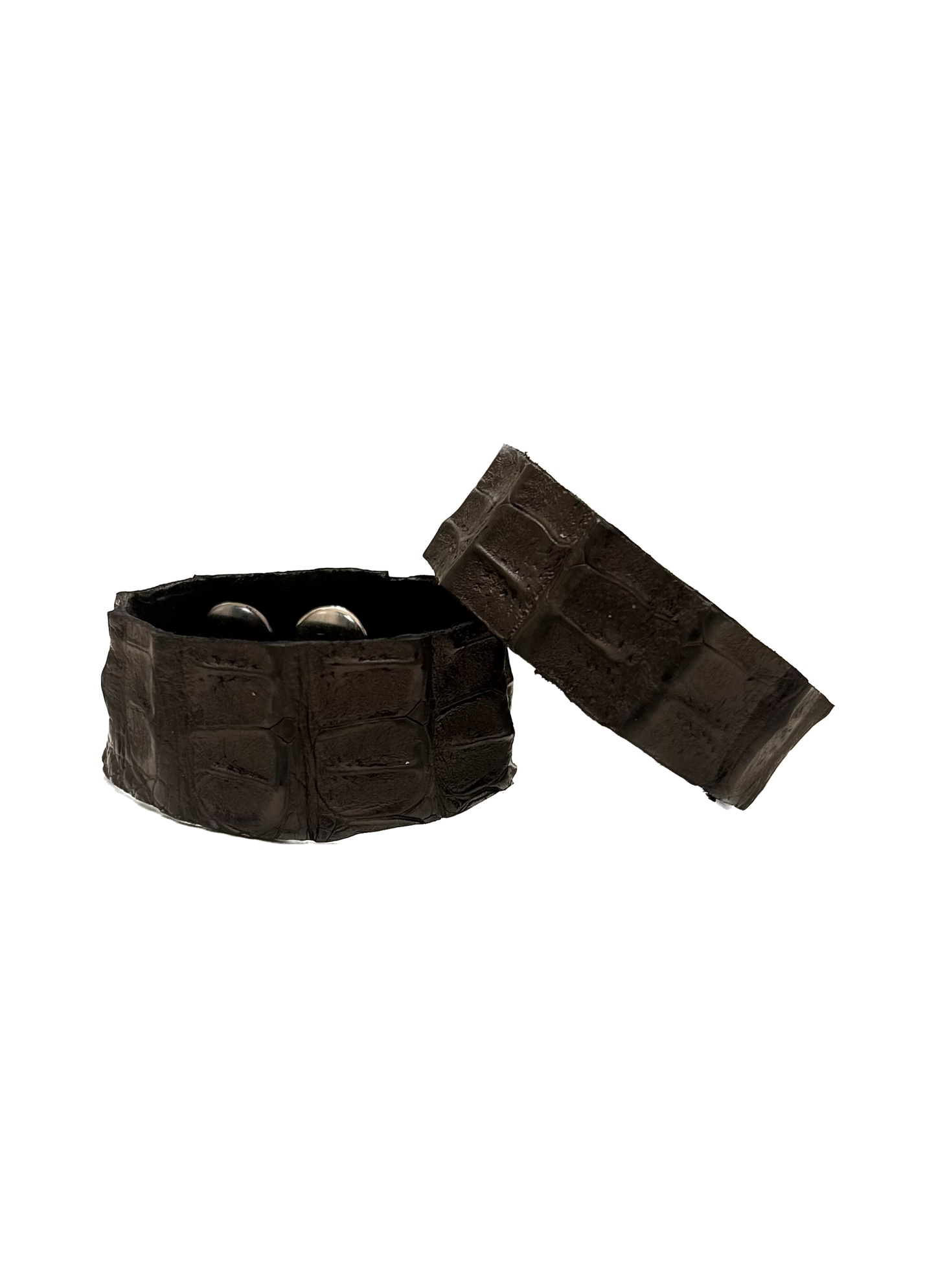 Jartera - black caymen bangle