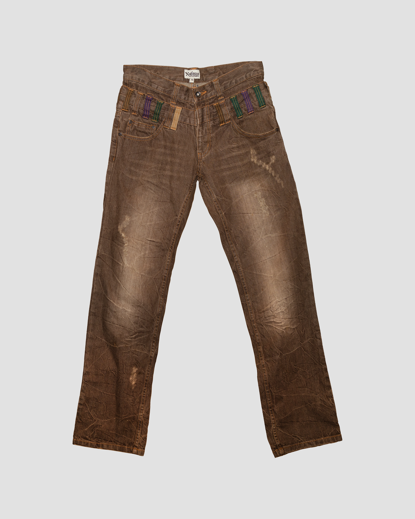 Nylaus - double waisted jeans