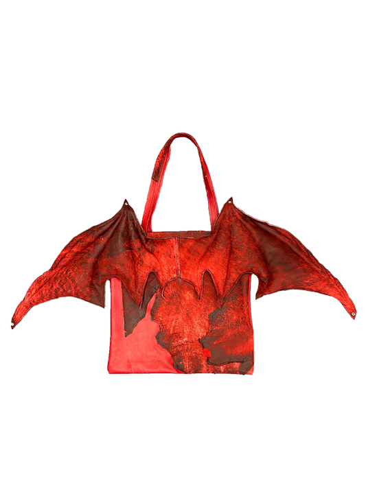 Scissorhand Atelier 'gargoyle tote' - Red