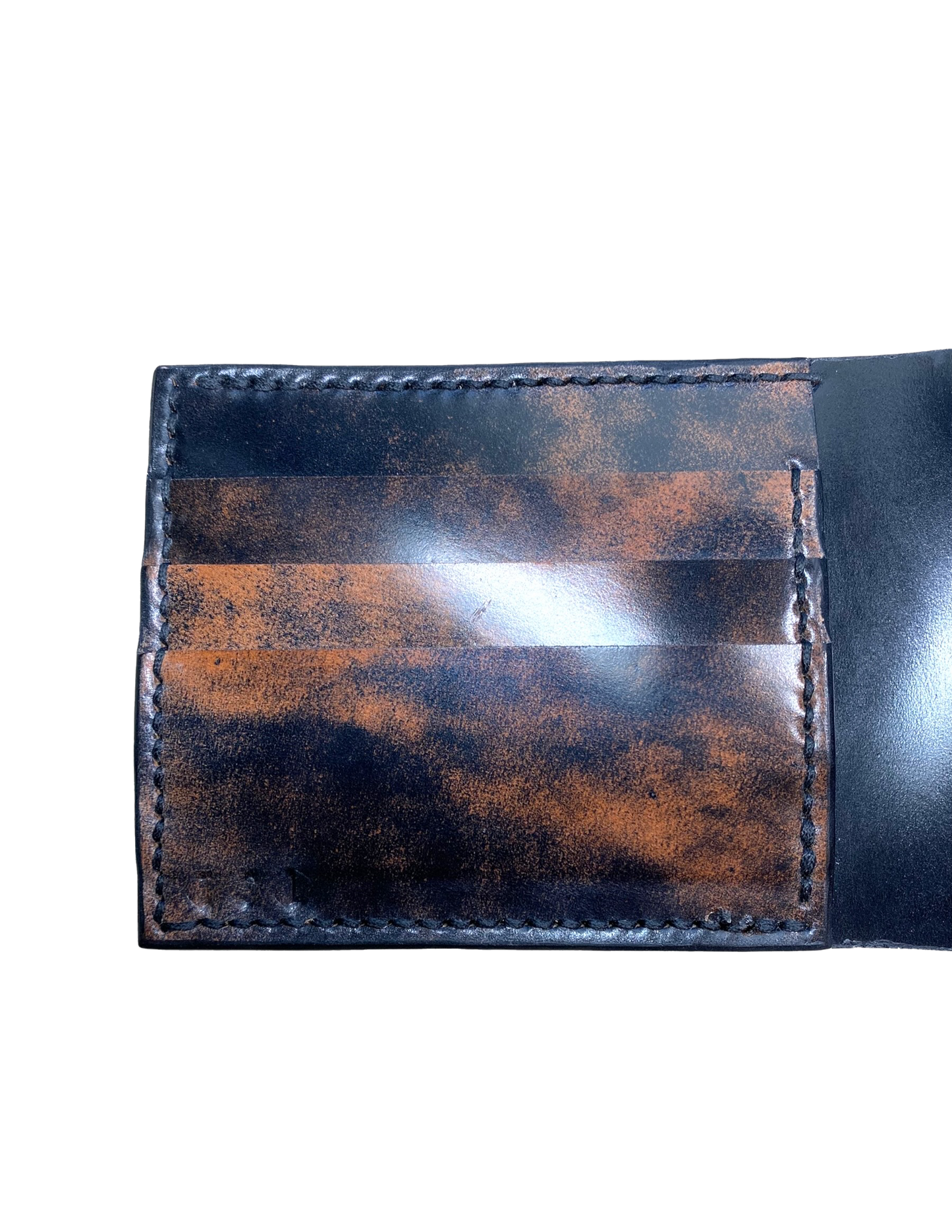 TSL - marbled shell cordovan bifold