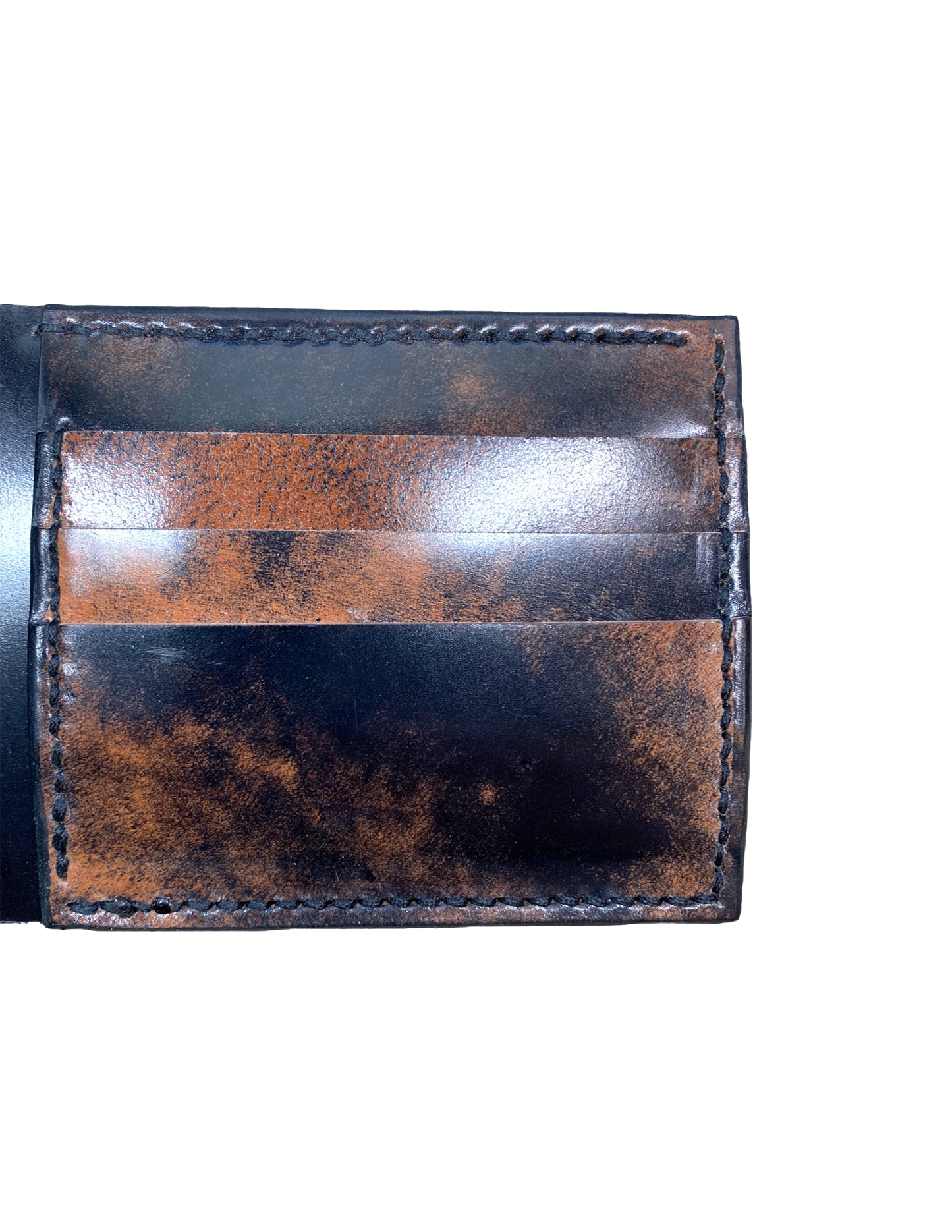 TSL - marbled shell cordovan bifold